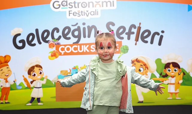 Festivalde çocuklar hem eğlendi hem spor yaptı