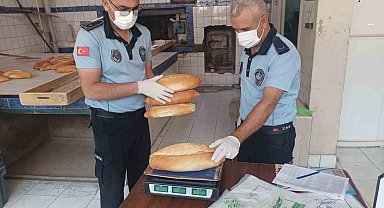Fırınlarda hijyen ve gramaj denetimi yapıldı