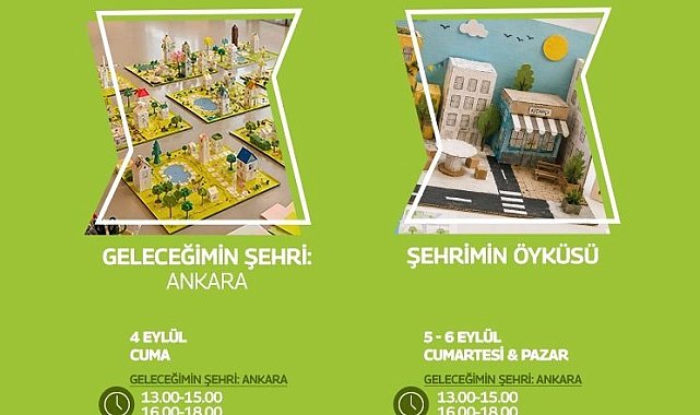 Forum Ankara ve Forum Gordion'da Arkki Mimarlık ve Tasarım Atölyeleri çocuklarla buluşuyor