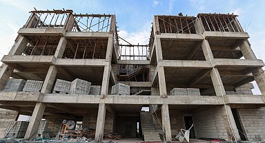 Gaziantep Karkamış'ta 100 konutluk proje hızla ilerliyor