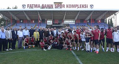 Gaziantep protokolünden, Gaziantep FK'ya moral ziyareti