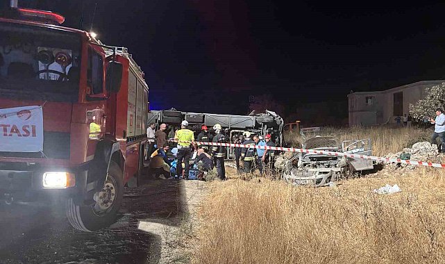 Gaziantep'te feci kaza: 5 ölü, 13 yaralı