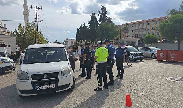 Gaziantep'te okul çevrelerinde asayiş uygulaması yapıldı