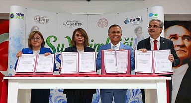 Gaziantep'te "Su Verimliliği Seferberliği" protokolü imzalandı