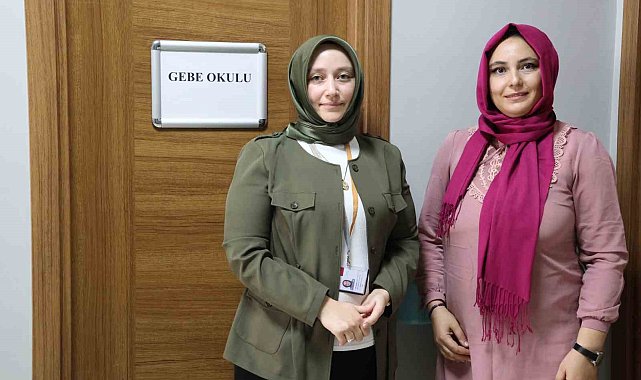 Gebe okullarında anne adaylarına 'süreç' eğitimi