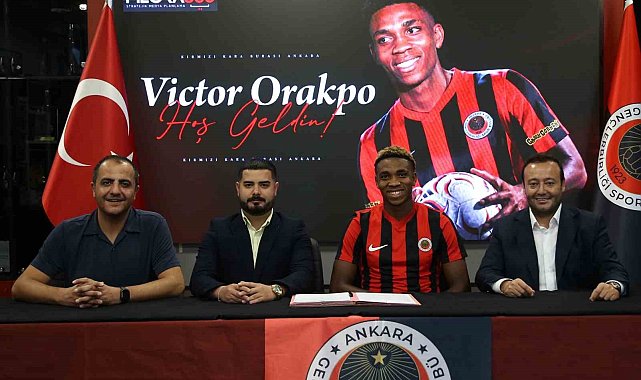 Gençlerbirliği Victor Orakpo'yu duyurdu