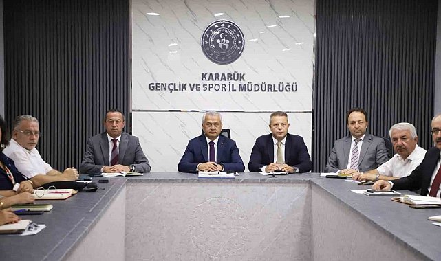 Gençlik ve Spor Müdürlüğünde dönem başı toplantısı