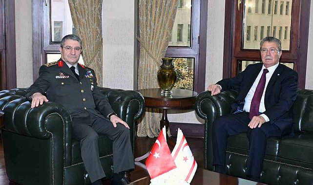 Genelkurmay Başkanı Bayraktaroğlu, KKTC Başbakanı Üstel ile görüştü