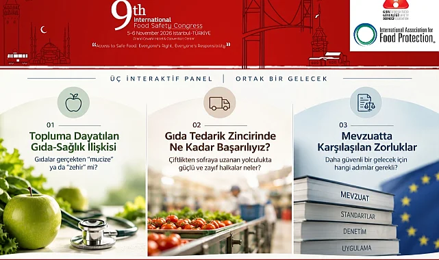 Gıda güvenliğinin tartışmalı başlıkları İstanbul'da masaya yatırılacak