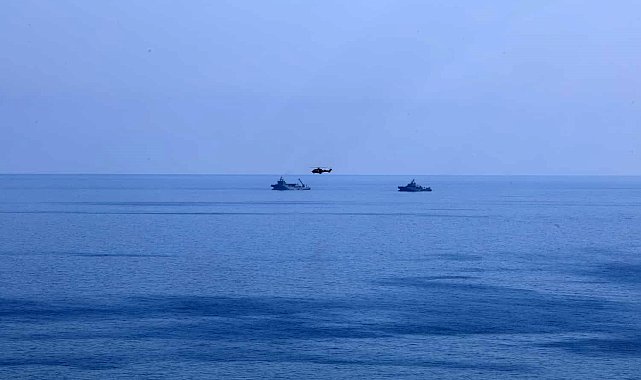 Girne'de arama çalışmaları 4'üncü gününde: TCG Alemdar çalışmalara katıldı