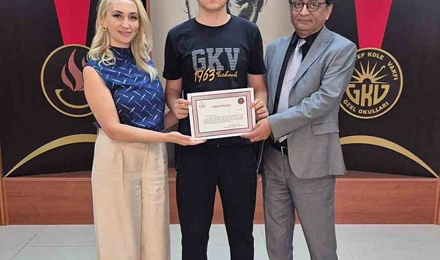GKV'li öğrenciden bilim dünyasına katkı