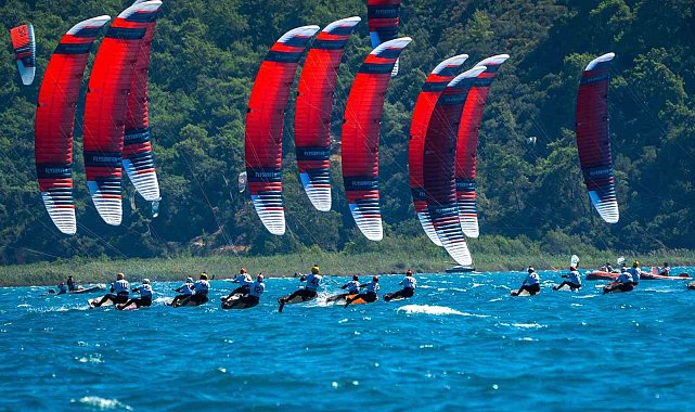 Gökova Körfezi'nde Formula Kite Avrupa Şampiyonası heyecanı