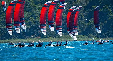 Gökova Körfezi'nde Formula Kite Avrupa Şampiyonası heyecanı