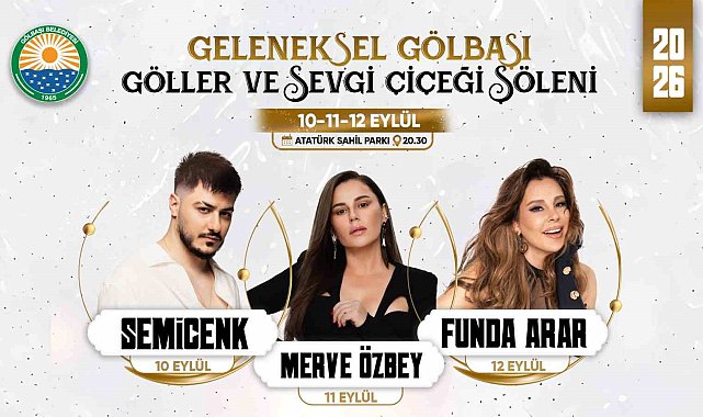 Gölbaşında konser heyecanı başlıyor