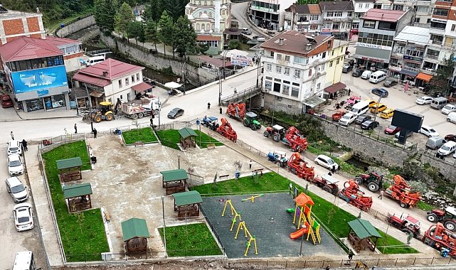 Gölköy'e modern meydan kazandırıldı