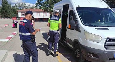 Güdül'de okul servislerine sıkı denetim