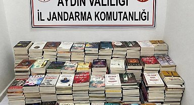 Güzelçamlı'da 658 adet bandrolsüz kitap ele geçirildi