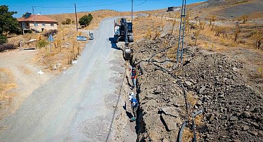 Hacı Yusuflar Mahallesi içme suyu hattında sona doğru