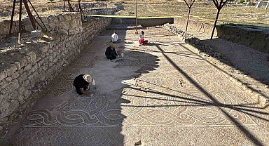Hadrianopolis'te 4. yüzyıla ait eşsiz mozaiklerin bulunduğu yapının restorasyonu tamamlandı