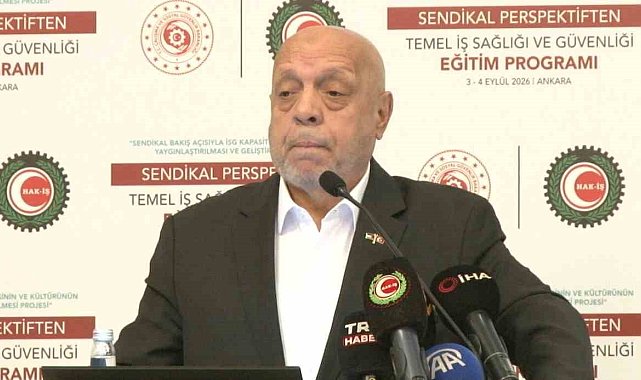 HAK-İŞ Genel Başkanı Arslan: "Asgari Ücret Tespit Komisyonu'nda devletimiz düzenleyici rol üstlenmeli"