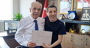 Hakan Geçim'den Başkan Özcan'a özel çocuklar için film talebi