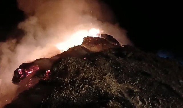 Hakkari'de 5 bin ot balyası kül oldu