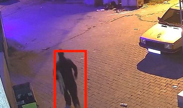 Halı hırsızlığı kamerada
