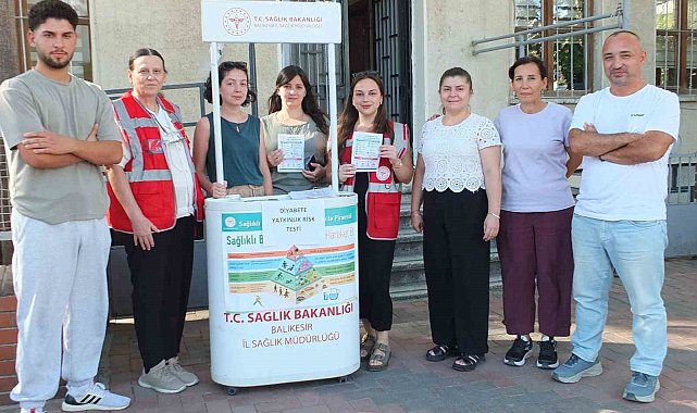 Halk Sağlığı Haftasında diyabete dikkat çektiler