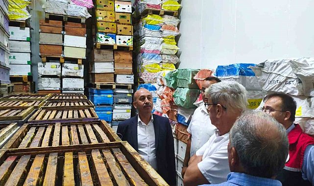 Havran'da arı ürünlerinin muhafazası değerlendirildi