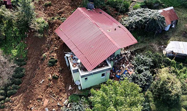 Heyelan sonrası yaşadıkları korku dolu anları anlattı