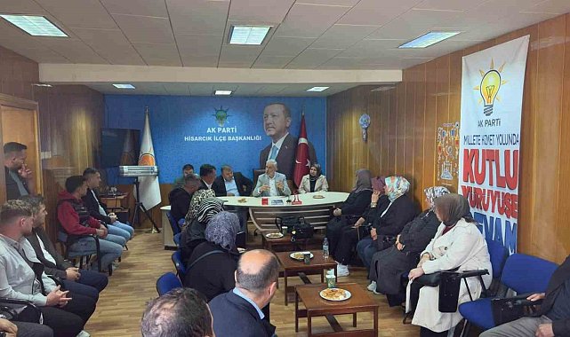 Hisarcık AK Parti'de teşkilat çalışmaları değerlendirildi