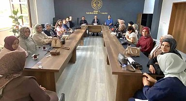 Hisarcık'ta ücretli öğretmenlerle yeni eğitim yılı toplantısı