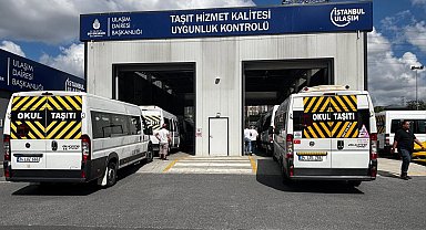 İBB okul servislerini TAHKUK kapsamında denetliyor