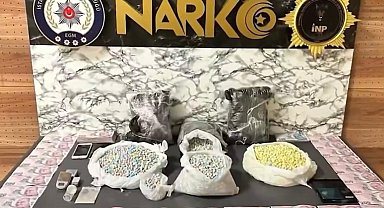 İçişleri Bakanlığı: "2 ton 367 kilogram uyuşturucu madde ile 4 milyon 34 bin 459 adet uyuşturucu hap ele geçirildi"