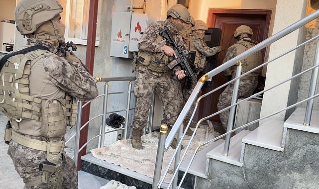 Iğdır merkezli 7 ilde suç örgütü operasyonu: 6 kişi tutuklandı
