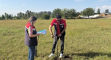 Iğdır'da tarım arazilerinin korunması için arazi etüt çalışması yapıldı