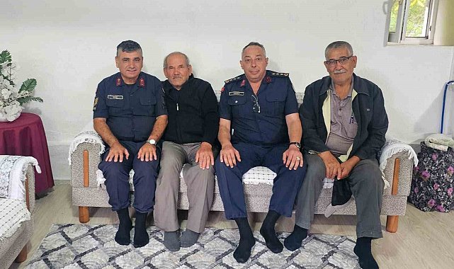 İl Jandarma Komutanı Vanlı, gazilerle bir araya geldi