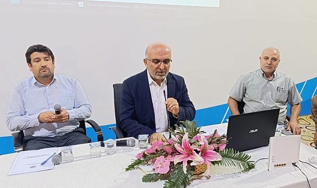 İl Müftülüğünde yeni eğitim öğretim yılı toplantısı yapıldı
