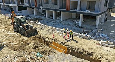 İncirliova'da 1,3 milyar liralık altyapı yatırımı sürüyor