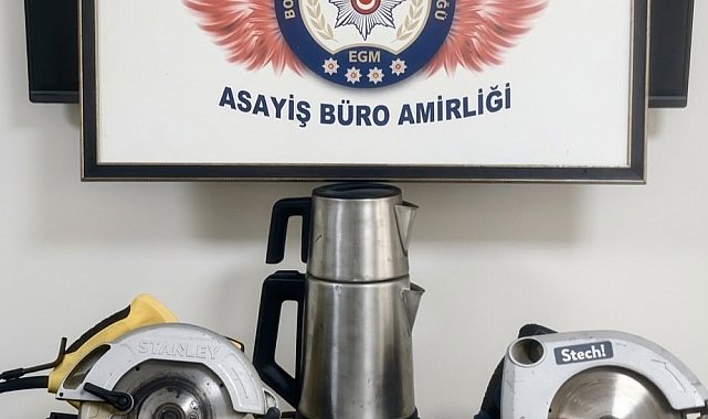 İnşaattan hırsızlık yapan şüpheli tutuklandı