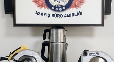 İnşaattan hırsızlık yapan şüpheli tutuklandı