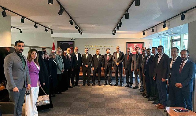 Irak'taki El Hikmet Hareketi milletvekillerinden BBP Genel Başkanı Destici'ye ziyaret