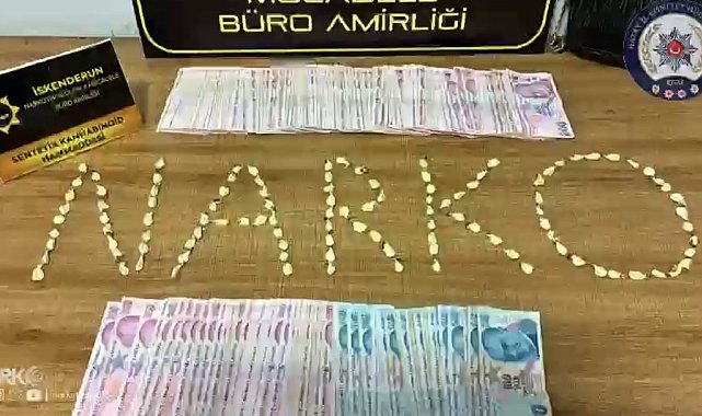 İskenderun'da uyuşturucuyla mücadele operasyonlarında 28 şüpheli tutuklandı