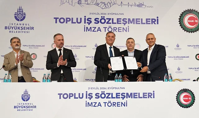 İstanbul Büyükşehir'den 45 bin çalışanı kapsayan 'toplu' sevinç