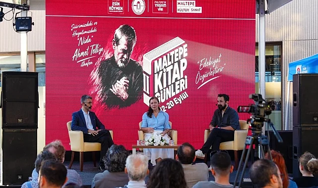 İstanbul Maltepe Kitap Günleri'nde 2 özel söyleşi