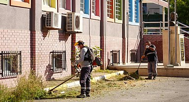 İstanbul Maltepe'de okullarda toplu temizlik