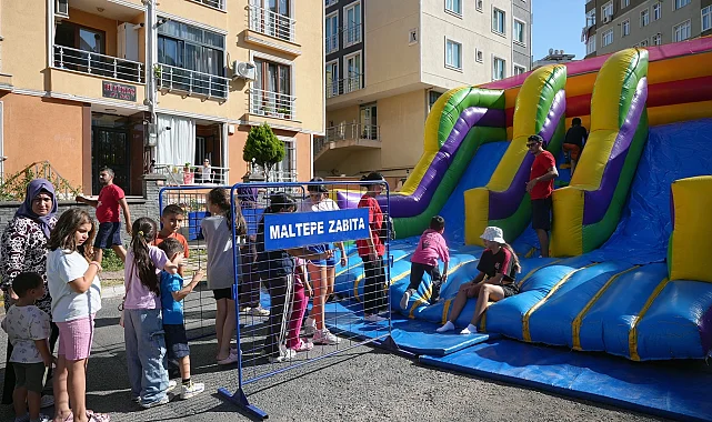 İstanbul Maltepe'de Spor ve Oyun Şöleni Zümrütevler'de