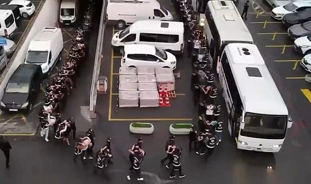 İstanbul merkezli 20 ilde yeni nesil suç örgütlerine operasyon: 178 gözaltı