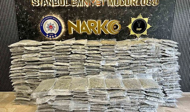 İstanbul'da 409 kilo uyuşturucu ele geçirildi