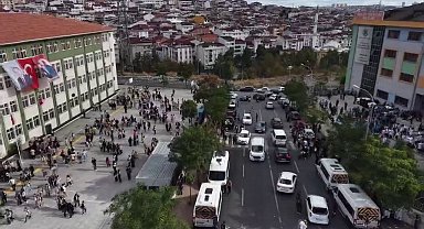 İstanbul'da okul çevrelerinde dron destekli denetim